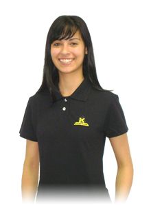 Camisa gola polo feminina